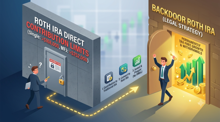 The Ultimate Guide to the Backdoor Roth IRA (How to Bypass Income Limits)